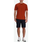 Boss Erkek Regular Fit Kısa Kollu Düz Bisiklet Yaka Koyu Kırmızı T-Shirt 50468347-806 - 3XL