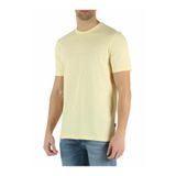 BOSS Erkek regular fit Kısa Kollu Düz Bisiklet Yaka Sarı1 T-Shirt -749 50468347