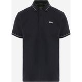 Boss Erkek Regular Fit Logo Baskılı Kısa Kollu Pamuklu Lacivert Polo Yaka T-Shirt 50559369-402