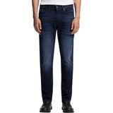 Boss Erkek Regular Fit Normal Bel Düz Paçalı Esnek Pamuklu Denim Lacivert Jeans 50555263-409 - 38 / 32