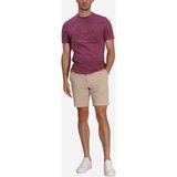 Boss Erkek Regular Fit Yazılı Logolu Yuvarlak Yaka Kısa Kollu Pamuklu Jarse Mor T-Shirt 50531309-524