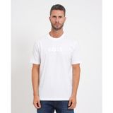 Boss Erkek Regular Fit Yuvarlak Yakalı Pamuklu Kısa Kollu Beyaz1 Polo Yaka T-Shirt 50553652-101