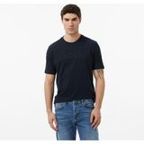 Boss Erkek Regular Fit Yuvarlak Yakalı Pamuklu Kısa Kollu Lacivert T-Shirt 50553652-402 - XL