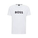 BOSS Erkek Rn Beach_T Shirt, Beyaz 100., S