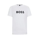BOSS Erkek Rn Beach_T Shirt, Beyaz 100., XXL
