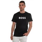 BOSS Erkek Rn Beach_T Shirt, siyah 1, L