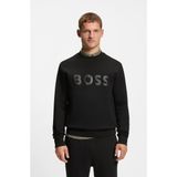 BOSS Erkek Salbo 10256713 01 Sweatshirt, Siyah 001, M