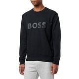 BOSS Erkek Salbo Sweatshirt, Siyah, 4XL