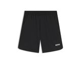 BOSS Erkek SH TOC Spin 9 inç Active hızlı kuruyan şort, streç kumaş, cepli, Siyah, 3XL