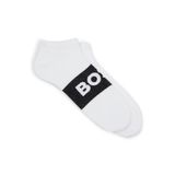 BOSS Erkek spor ayakkabı çorabı (2'li paket) Beyaz 100. 43-46