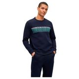 BOSS erkek sweatshirt, Koyu Mavi 402, 3XL