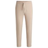 BOSS Erkek T Flex Tapered-Fit pantolon, su geçirmez streç kumaştan, Orta Bej 269, 52
