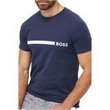 BOSS Erkek T-Shirt Rn Slim Fit Beach_T_Shirt, Medium Blue426, XXL