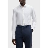 Boss Esnek Jarse Slim Fit Uzun Kol Gömlek Erkek Gömlek 50533393 100 - 40 - Beyaz