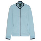BOSS Fermuarlı Sweatshirt, M, 50543081, Mavi, erkek