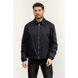 BOSS H Crestell Erkek Mont, Mavi, 48 Beden