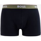 Boss Haki Erkek Boxer Trunk 3p Power Design