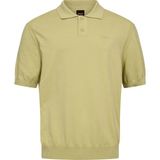Boss Haki Erkek Regular Fit Logo Baskılı Kazak ASAC_P_50560372 - Açık Haki