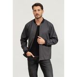 BOSS J Future Bomber Erkek Mont, Gri, XL