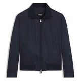 Boss Jakarlı Logo Baskılı Regular Fit Su İtici Dik Yaka Ceket Erkek CEKET 50540458 404
