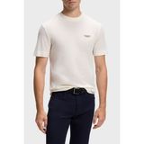 Boss Jakarlı Logolu Regular Fit Bisiklet Yaka T Shirt Erkek T Shirt 50565175 118 - XL - Bej