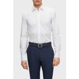 BOSS Jakarlı Monogram Logolu Uzun Kollu Slim Fit Gömlek Erkek GÖMLEK 50473310 100