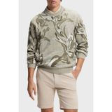 Boss Jakarlı Relaxed Fit Bisiklet Yaka Kazak Erkek Kazak 50565117 271 - Bej - XL