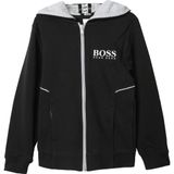 BOSS Jogging çocuk örgü ceket, Siyah, 6 Yaş