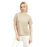 BOSS Kadın Bisiklet Yaka T-Shirt, Bej, S Beden