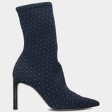 Boss Kadın Marka Logolu Düz Taban Kaydırmaz Günlük Kullanım Siyah Bot & Bootie 50504631-001