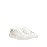 BOSS Kauçuk Dış Tabanlı%100 Dana Derisi Sneaker, 40, 50548716, Beyaz, Erkek