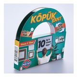 Boss Köpük Bant Montaj Aksesuar Yapıştırma Bandı 18mmx10mt-10kg Taşır
