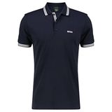 Boss Koyu Mavi Paddy Curved Polo Erkek T-shirt