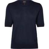 Boss Lacivert Kadın Bisiklet Oversize Kazak 50557077 - M