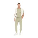 BOSS Lastikli Bel Regular Fit Açık Haki Eşofman Altı, L, 5003324464, Açık Haki, Erkek