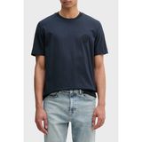 Boss Logolu % 100 Pamuk Bisiklet Yaka T Shirt Erkek T Shirt 50560328 404 - Lacivert - XL