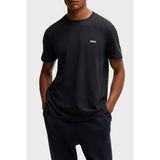 Boss Logolu % 100 Pamuk Regular Fit Bisiklet Yaka T Shirt Erkek T Shirt 50529941 001 - Siyah