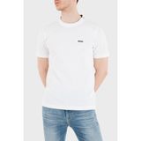 Boss Logolu % 100 Pamuk Regular Fit Bisiklet Yaka T Shirt Erkek T Shirt 50529941 100 - Beyaz - 3XL