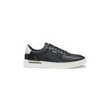 BOSS Logolu Deri Sneaker Ayakkabı, 43, 50542538 001, SİYAH, Erkek