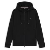 Boss Logolu Pamuk Karışımlı Regular Fit Kapüşonlu Fermuarlı Sweat Erkek SWEAT 50555851 001