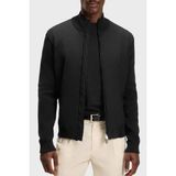 Boss Logolu Pamuklu Regular Fit Dik Yaka Yumuşak Dokulu Ceket Erkek Ceket 50543135 001 - Siyah - 3XL