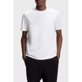 Boss Logolu Regular Fit Bisiklet Yaka T Shirt Erkek T Shirt 50566883 100 - Beyaz