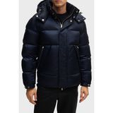 Boss Logolu Regular Fit Çıkarılabilir Kapüşonlu Şişme Mont Erkek Mont 50525364 404 - Lacivert - 46