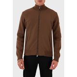 Boss Logolu Regular Fit Dik Yaka Yumuşak Dokulu Ceket Erkek Ceket 50543135 217 - Kahve