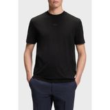 Boss Logolu Relaxed Fit Bisiklet Yaka T Shirt Erkek T Shirt 50564108 001 - M - Siyah
