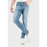 Boss Logolu Slim Fit Normal Bel Dar Paça Jeans Erkek Kot Pantolon 50556896 414 - Mavi - 36 / 32