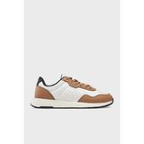 Boss Logolu Sneaker Ayakkabı Erkek Ayakkabı 50536481 124 - Beyaz - Kahverengi