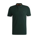 Boss Logolu Streç Pamuklu Slim Fit Düğmeli Polo Yaka T Shirt Erkek POLO YAKA T SHİRT 50507803 350