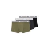 BOSS Marka Logolu Beli Lastikli Boxer, L, 50492200, Yeşil, erkek