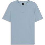 Boss Mavi Erkek Logo Baskılı T-Shirt TCHUP_50560372 - 2XL